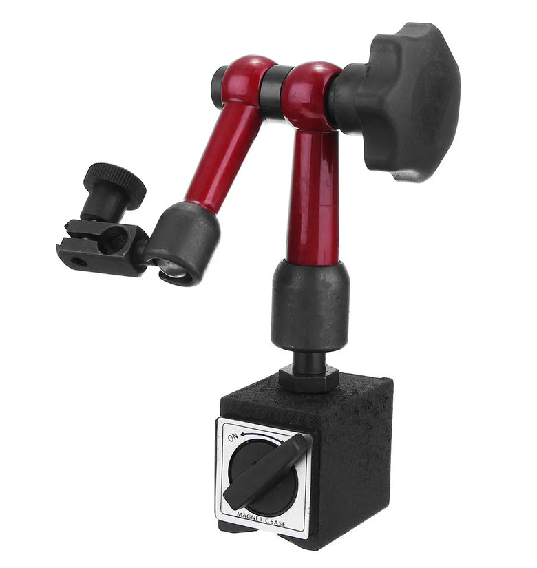 Universal Magnetic Base Holder Stand + Dial Test Indicator Gauge Scale Precision