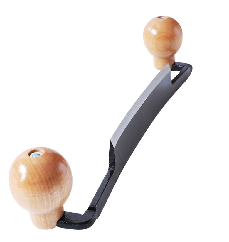 1pc Draw Knife Straight Shave Knife With High Carbon Steel Blade Wooden Handle Pull Knife Woodworking Debarking Hand Tool For Logs and Fence Posts