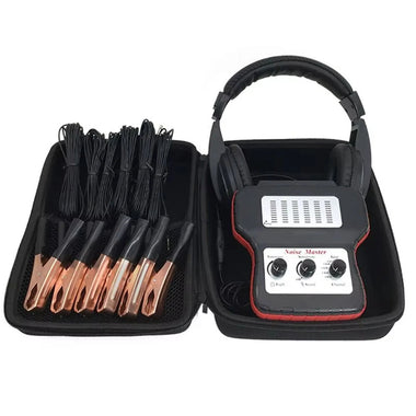Car Abnormal Noise Stethoscope Automotive Electronics Six-Channel Engine Chassis Transmission Noise Tester Diagnostic Kit Abnormal Sound Detector Noise Finder