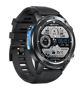 [World Premiere]Zeblaze Stratos 2 Ultra 1.43 HD AMOLED GPS 10 ATM Waterproof Barometric Altimeter Compass 60 days Battery Life GPS Dual-band GNSS 6 Satellite Positioning System Health Management Ultimate Outdoor Smart Watch