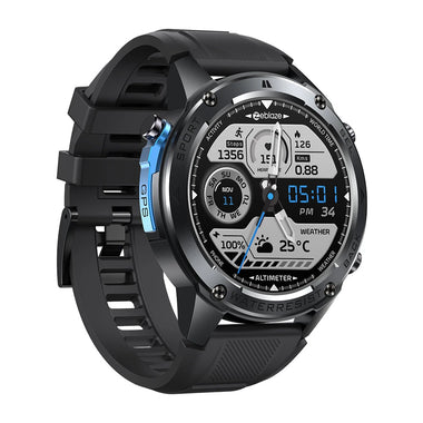 [World Premiere]Zeblaze Stratos 2 Ultra 1.43 HD AMOLED GPS 10 ATM Waterproof Barometric Altimeter Compass 60 days Battery Life GPS Dual-band GNSS 6 Satellite Positioning System Health Management Ultimate Outdoor Smart Watch