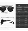 Men's Polarized Sunglasses Fashion Round Driving Sun Glasses for Unisex Classic Male Eyewear Travel Hiking Fishing Sunglasses