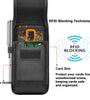 Vertical 5-7.5 inch Phone Holster Case Waist Bag with Belt Clip Portable Nylon Pouch Cover L-XXXL