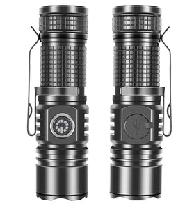 30W Long-Range Throwing LED Flashlight Ultra Bright Mini Type-C Charging Torch With Strong Light for Home Emergency, Outdoor Camping Hiking