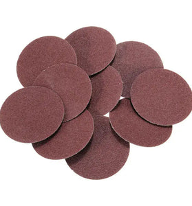 40pcs 2 Inch Roll Lock Sanding Disc 24/60/120/240 Grit Sandpaper