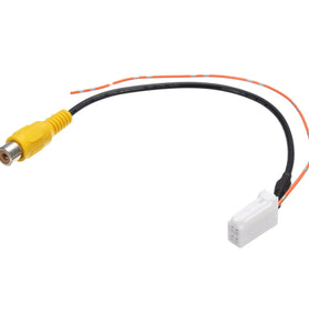 4 Pin Male Connector Radio Back Up Reverse Camera RCA Cable Adapter for Toyota