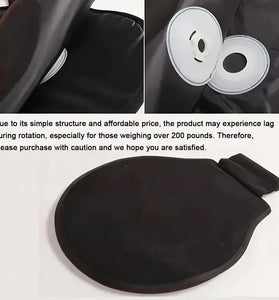 360 Rotating Car Seat Cushion Seat Protector Non-Slip Hand Washable Round Design Suitable For All Seasons Comfort Vehicle Interior Easy Access to the Seat