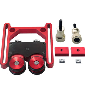 Adjustable Stock Guide with One-Way Wheel and Safety Auxiliary Tool Versatile for Table Saw Band Saw Circular Saw Woodworking Equipment Tool