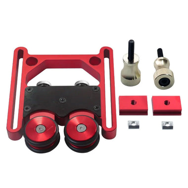 Adjustable Stock Guide with One-Way Wheel and Safety Auxiliary Tool Versatile for Table Saw Band Saw Circular Saw Woodworking Equipment Tool