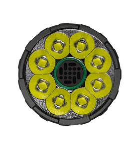 Lumintop Mach4695 26000LM Strong Light LED Flashlight With 46950 Battery USB-C Charge Discharge 32000mAh Power Bank Self Protect Search Torch With Fan High Powerful Outdoor Lighting