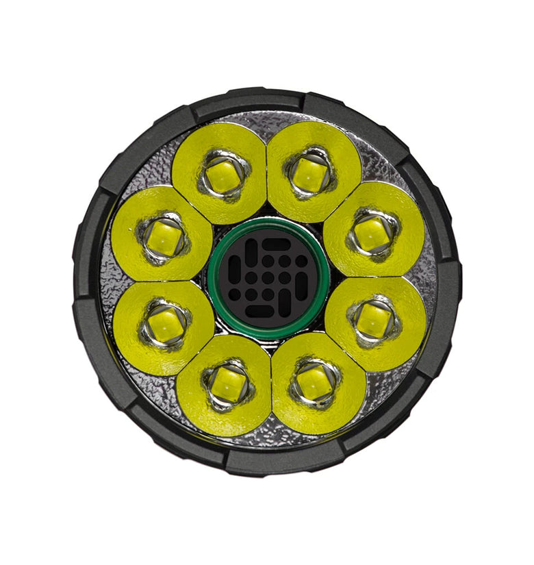 Lumintop Mach4695 26000LM Strong Light LED Flashlight With 46950 Battery USB-C Charge Discharge 32000mAh Power Bank Self Protect Search Torch With Fan High Powerful Outdoor Lighting