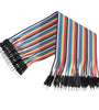 400pcs 20cm Male to Male Color Breadboard Jumper Cable Dupont Wire