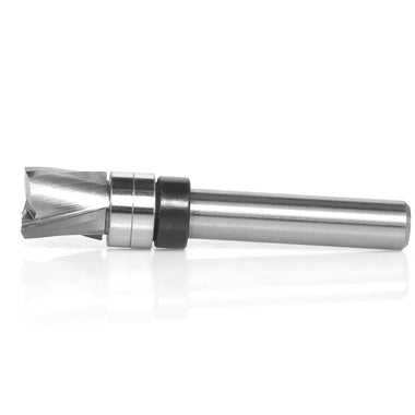 1/4" 8mm Shank Flush Trim Router Bit Solid CNC Carbide Trim Router Bits for Wood Trimming