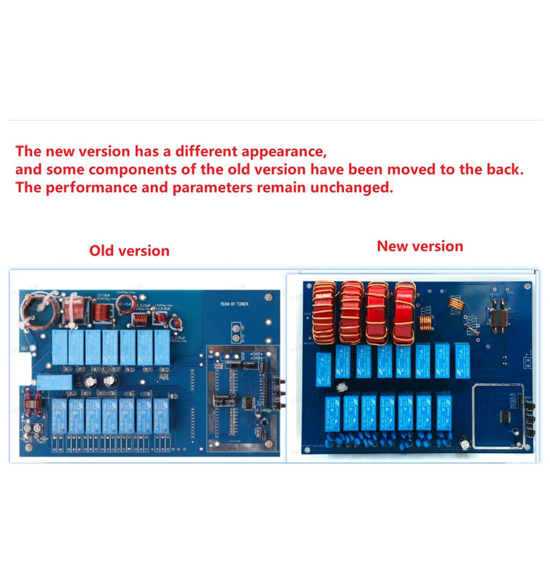 AT50 150W 1.9-54MHz HF Shortwave Automatic Antenna Tuner with Housing DIY Assembled  ATU100 ATU-100 Serious