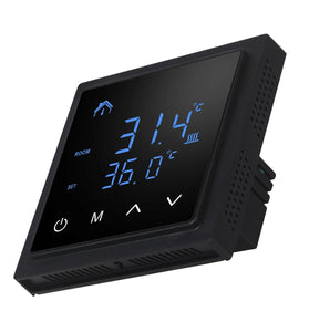 Intelligent Thermostat 16A Floor Heating Temperature Controller with LED Touch Screen 85-265V Electric Heating Control
