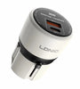 [GaN Tech] LDNIO Q2319 30W 2-Port USB PD Charger USB-A+USB-C PD QC3.0 SCP AFC Fast Charging Wall Charger Adapter Switchable Plug with Type-C to iP/Type-C/USB-A Cable