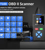 JDiag T100 OBD II Scanner Professional Automotive Diagnostic Tool Supports All OBDII Protocols Fault Code Reader Real-Time Data TFT Color Screen