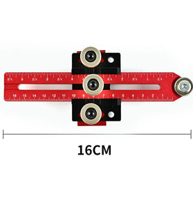 160mm/200mm Thin Ripping Jig Table Saw Guide Anodized CNC Aluminum Alloy Fits 3/8" & 3/4" Slots High Precision Adjustable Rust Resistant