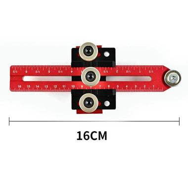 160mm/200mm Thin Ripping Jig Table Saw Guide Anodized CNC Aluminum Alloy Fits 3/8" & 3/4" Slots High Precision Adjustable Rust Resistant