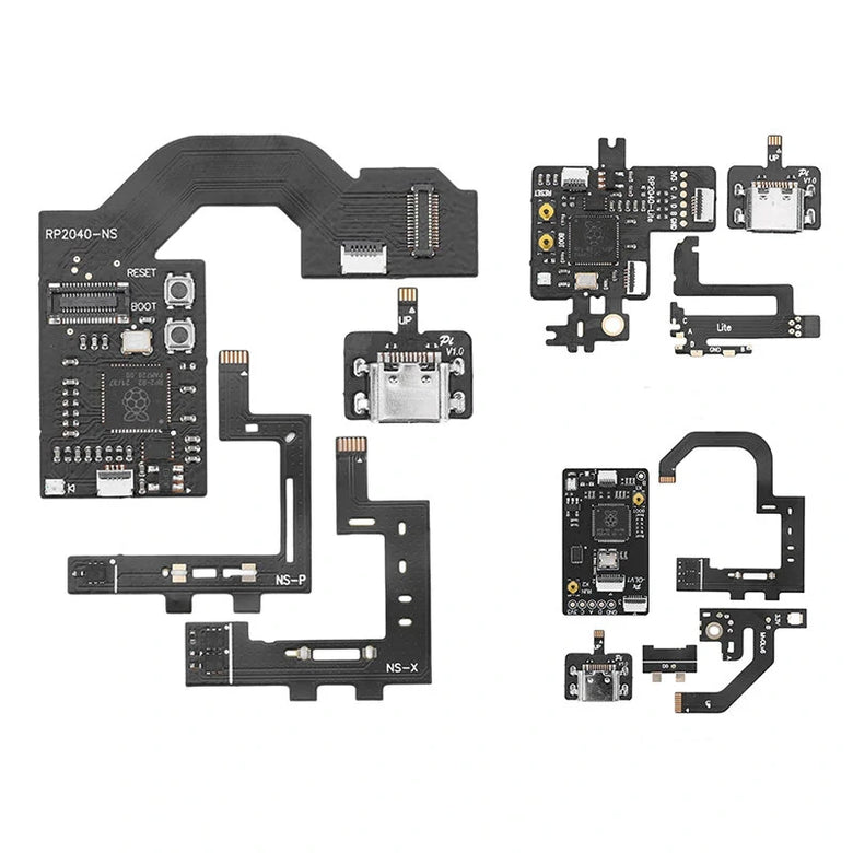 Raspberry Pi2040 Game Console Cable Chip Replacement Parts CPU Cable Game Console Cable for Switch NS/Lite/OLED