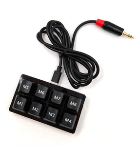 Mechanical Keyboard for ICOM IC 705 IC 7610 Shortwave Radio SSB CW RTTY Controller Replaceable Switches Keycaps Portable