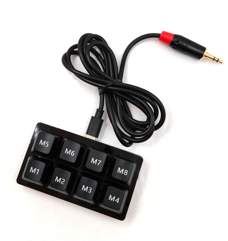 Mechanical Keyboard for ICOM IC 705 IC 7610 Shortwave Radio SSB CW RTTY Controller Replaceable Switches Keycaps Portable