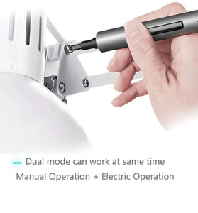 Wowstick 1F+ Electric Screwdriver 64 in 1 Dual Mode Cordless 3 LED Lights Lithium-ion Battery Alloy Steel Tri-Angle Screw Bits