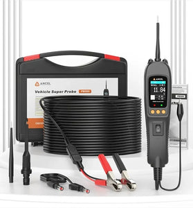 ANCEL PB500 Circuit Tester Automotive Diagnostic Tool with Multi Functional 7 Test Modes Dual Display High Precision and Overload Protection for DC/AC Voltage Frequency Duty Cycle