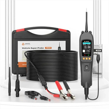 ANCEL PB500 Circuit Tester Automotive Diagnostic Tool with Multi Functional 7 Test Modes Dual Display High Precision and Overload Protection for DC/AC Voltage Frequency Duty Cycle