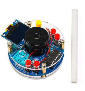 USB 5V Humidifier DIY Kit Real-Time Temp and Humidity Display OLED Screen Timer Function Portable Compact Design