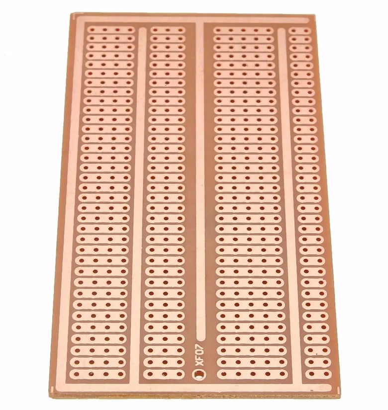 10pcs 5X10cm Single Side Copper Prototype Paper PCB Breadboard 2-3-5 Joint Hole