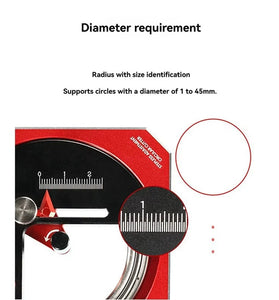 DISPAY MT-C High-Precision Cutting Circle Cutter Tool for Model Making Adjustable Router Ideal for Woodworking Projects