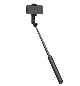 Aochuan M2 Pro Handheld Gimbal Selfie Stick Tripod with Fill Light AI Face Tracking Gesture Operation Mobile Phone Stabilizer for Vlog Live Recording