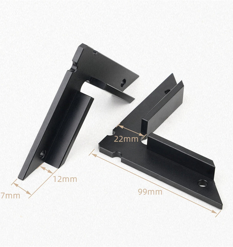 GANWEI 90 Degree Positioning Clamps Square Right Angle Corner Clamps for Box / Shelves / Picture frames / Drawers Cabinets Position