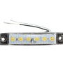 1 PCS 6LED 12V Front Side Marker Amber Signal Lights Position Lamp For Car Truck Trailer