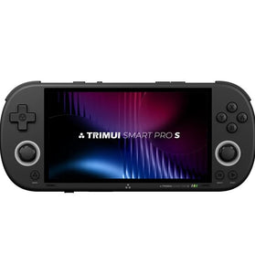 [No Card] TRIMUI Smart Pro S Handheld Game Console 4.96-inch IPS Screen Open Source Linux System Octa-core Support WiFi6 & BT5.4 Retro Game Player with RGB Light TMR Dual Hall Joysticks 5000mAh Battery Gamer Console