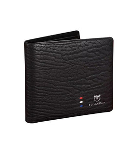 BULLCAPTAIN Men's Cow Leather Wallet Large Capacity Multi-Card Slot RFID Card Holder Billfold Money Clip Gift for Boyfriend Father Husband Gift