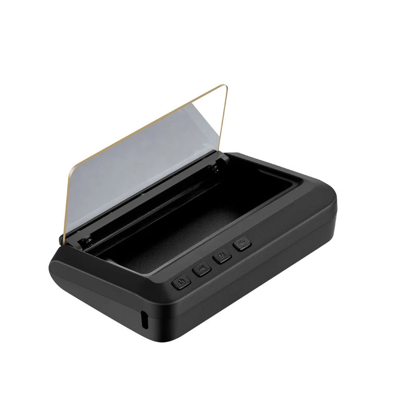 C100 Car OBD HD Speed Projector HUD Head-up Display Auto Speedometer KMHMPH Compatible with Most Cars