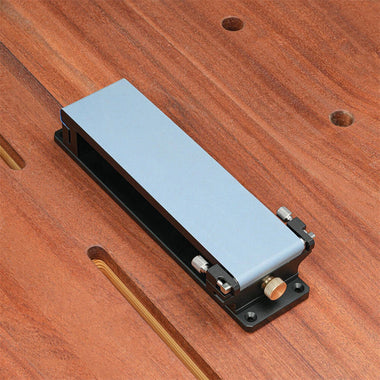 GANWEI Heavy-Duty Sandpaper Holder CNC Aluminum 220x60mm Manual Sanding Block Sharpening Jig For Woodworking Polishing