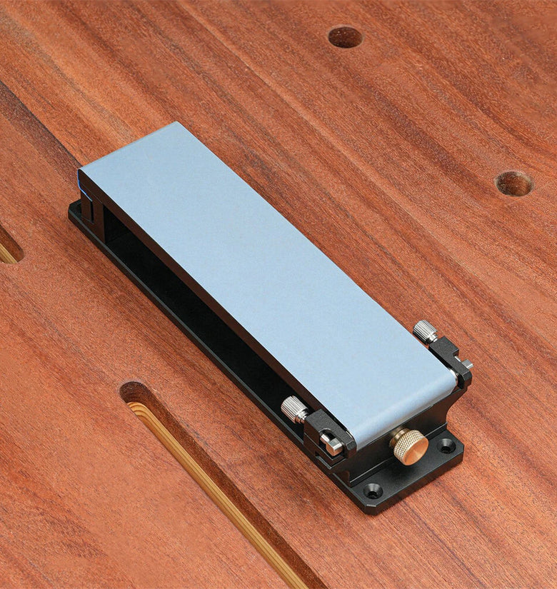 GANWEI Heavy-Duty Sandpaper Holder CNC Aluminum 220x60mm Manual Sanding Block Sharpening Jig For Woodworking Polishing