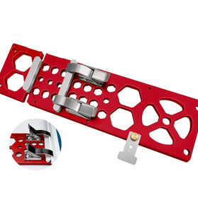 Upgraded 13.4 Inch Track Saw Square 90 Right Angle Circular Saw Guide Rail Stop Accessories for Festool Mkita Guide Rail Precise Cuts