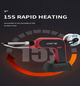 80W/120W Electric Soldering Iron Gun Hand-held Internal Heating Soldering Iron Automatically Send Tin Gun Soldering Welding Tool