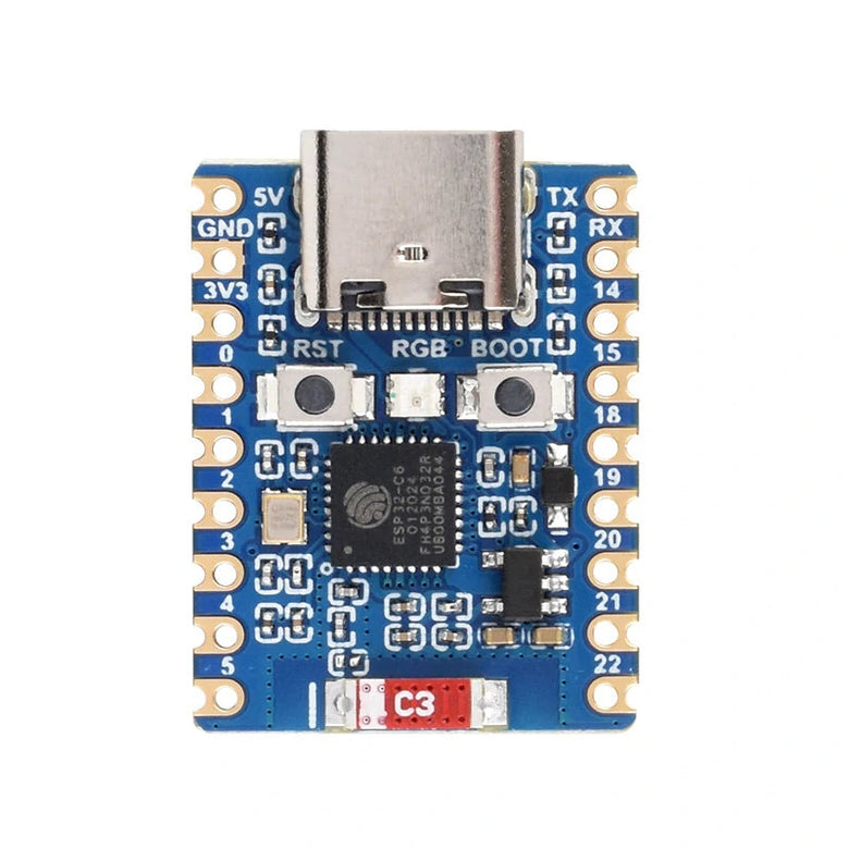 Mini ESP32 Development Board ESP32-C6 Based on ESP32-C6FH4 Dual Processors 2.4GHz WiFi 6 & bluetooth 5