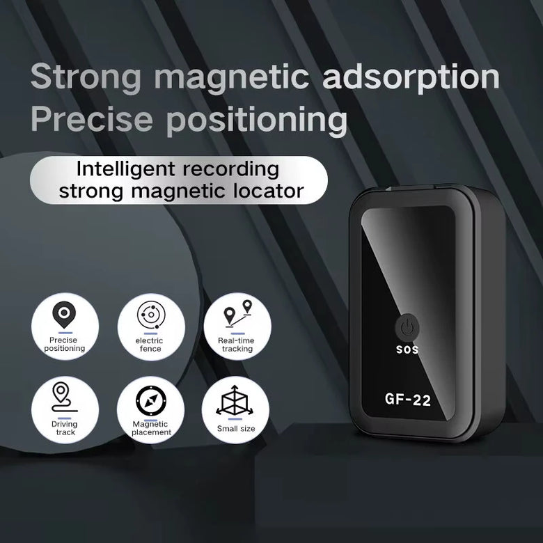 Mini Car Tracker Real Time Magnetic GPS Device Anti-Loss Location Tractor Precise SlMMessage Positioner SOS Alarm Device
