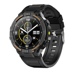HW50 1.6inch HD Screen LED Flashlight bluetooth Call Heart Rate Blood Pressure Blood Oxygen Monitor Sleep Monitoring Multi-sport Modes Music Playback IP67 Waterproof Smart Watch