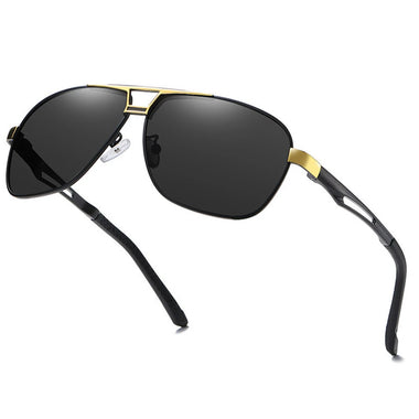 Aluminum Mg Fashion Polarized Sunglasses for Men Pilot Driving Classic UV400 Protection Sun Glasses