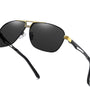 Aluminum Mg Fashion Polarized Sunglasses for Men Pilot Driving Classic UV400 Protection Sun Glasses