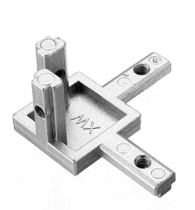 Machifit 3 Way Inside Corner Connector Joint T Slot 90 Degree Bracket for 3030 Series Aluminum Extrusions