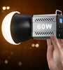 ZU60 60W COB Video Dimmable Light 2700-7500K Handheld Photographic LED Light for Photo Studio Film Camera Shooting Live Streaming