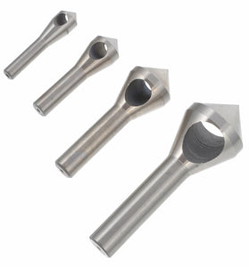 4pcs Set Titanium Countersink Deburring Drill Taper Hole Cutter Steel/Aluminum Countersunk Head Chamfering Tools 2-5-10-15-20